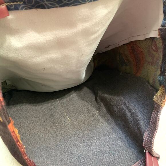 FENDON'S of Bishop CA Large Open Utility Tote Patchwork Upholstery Fabrics - Picture 10 of 16